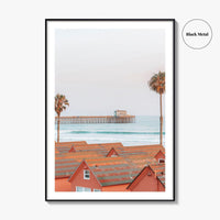 Oceanside Fine Art Photo Print, California Wall Decor, Coastal Photo Poster, USA