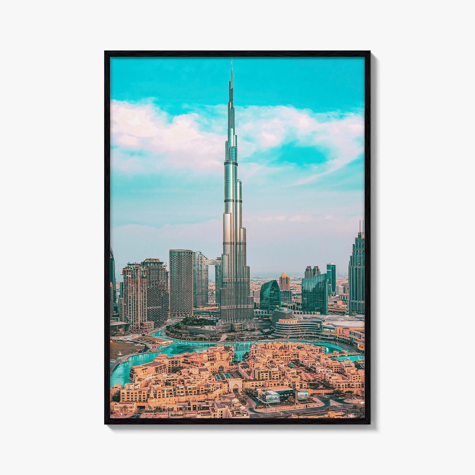 Dubai Skyline Fine Art Photo Print, Poster, United Arab Emirates UAE