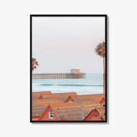 Oceanside Fine Art Photo Print, California Wall Decor, Coastal Photo Poster, USA