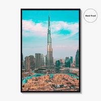 Dubai Skyline Fine Art Photo Print, Poster, United Arab Emirates UAE