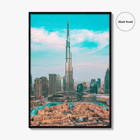 Dubai Skyline Fine Art Photo Print, Poster, United Arab Emirates UAE