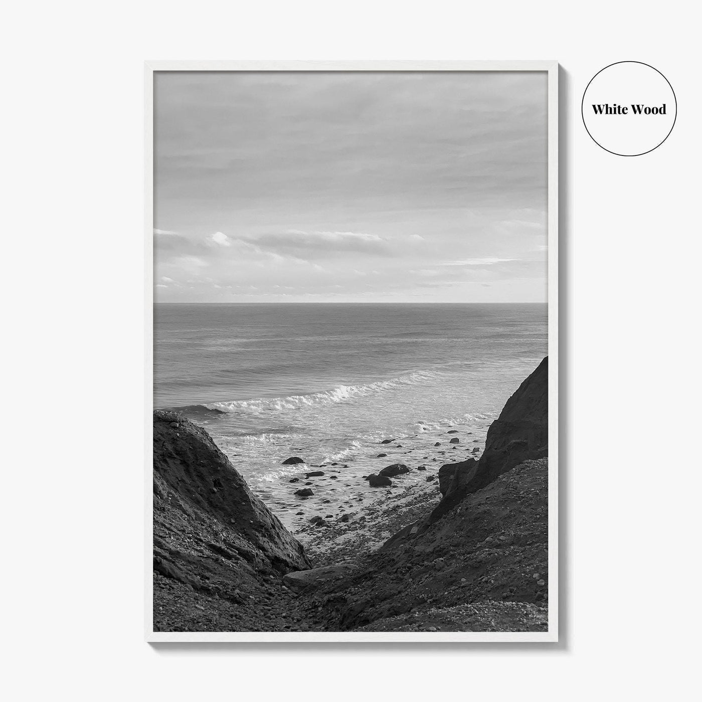 Montauk Black and White Fine Art Photo Print, Long Island Hamptons Poster