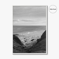 Montauk Black and White Fine Art Photo Print, Long Island Hamptons Poster