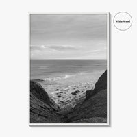 Montauk Black and White Fine Art Photo Print, Long Island Hamptons Poster