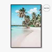 Jamaica Fine Art Photo Print, Tropical Island Beach, Palm Trees, Caribbean Wall Decor, Poster
