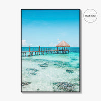 Cancun Fine Art Photo Print, Quintana Roo Mexico Wall Decor Poster, Riviera Maya