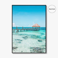 Cancun Fine Art Photo Print, Quintana Roo Mexico Wall Decor Poster, Riviera Maya