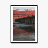 Ventura Fine Art Photo Print, Ventura Pier, California USA Wall Poster