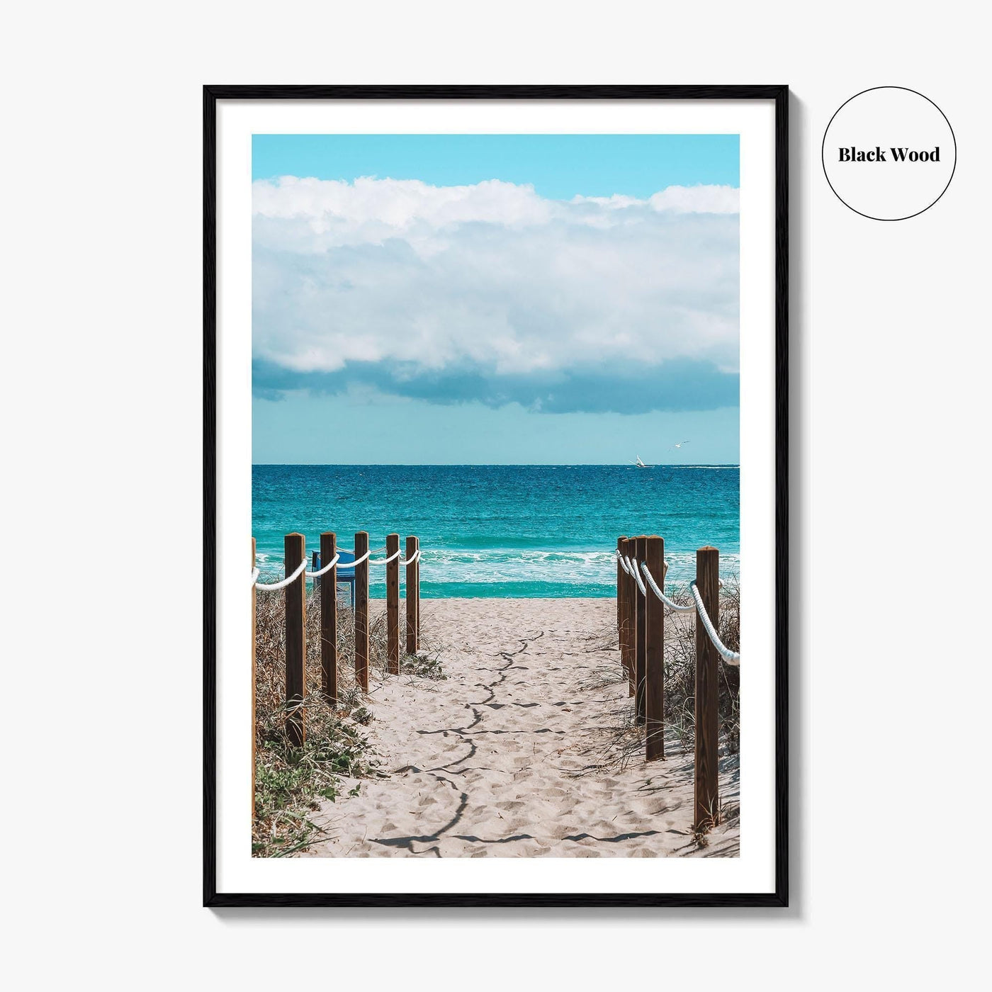Delray Beach Fine Art Photo Print, Florida Poster, USA Ocean Shore, Coastal