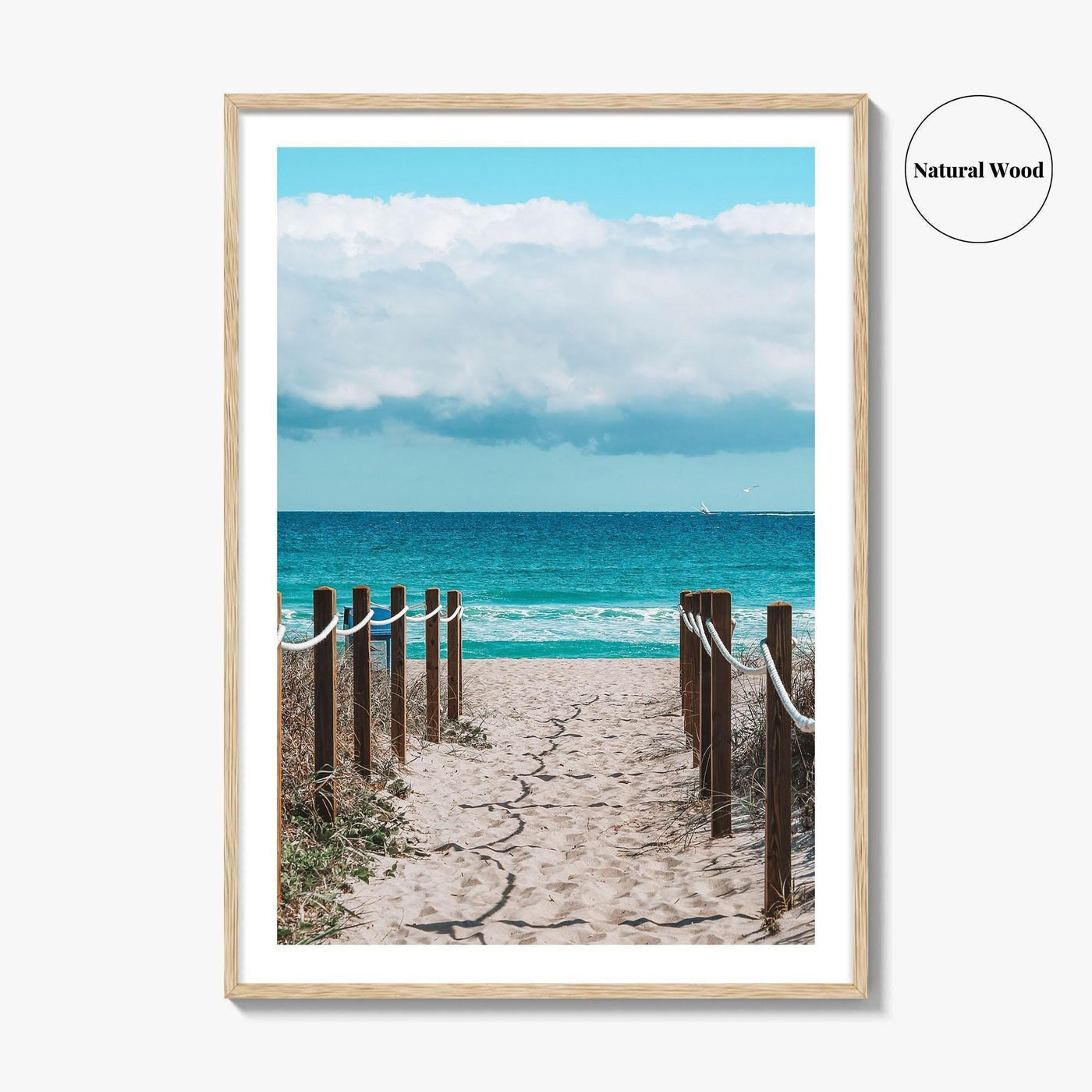 Delray Beach Fine Art Photo Print, Florida Poster, USA Ocean Shore, Coastal
