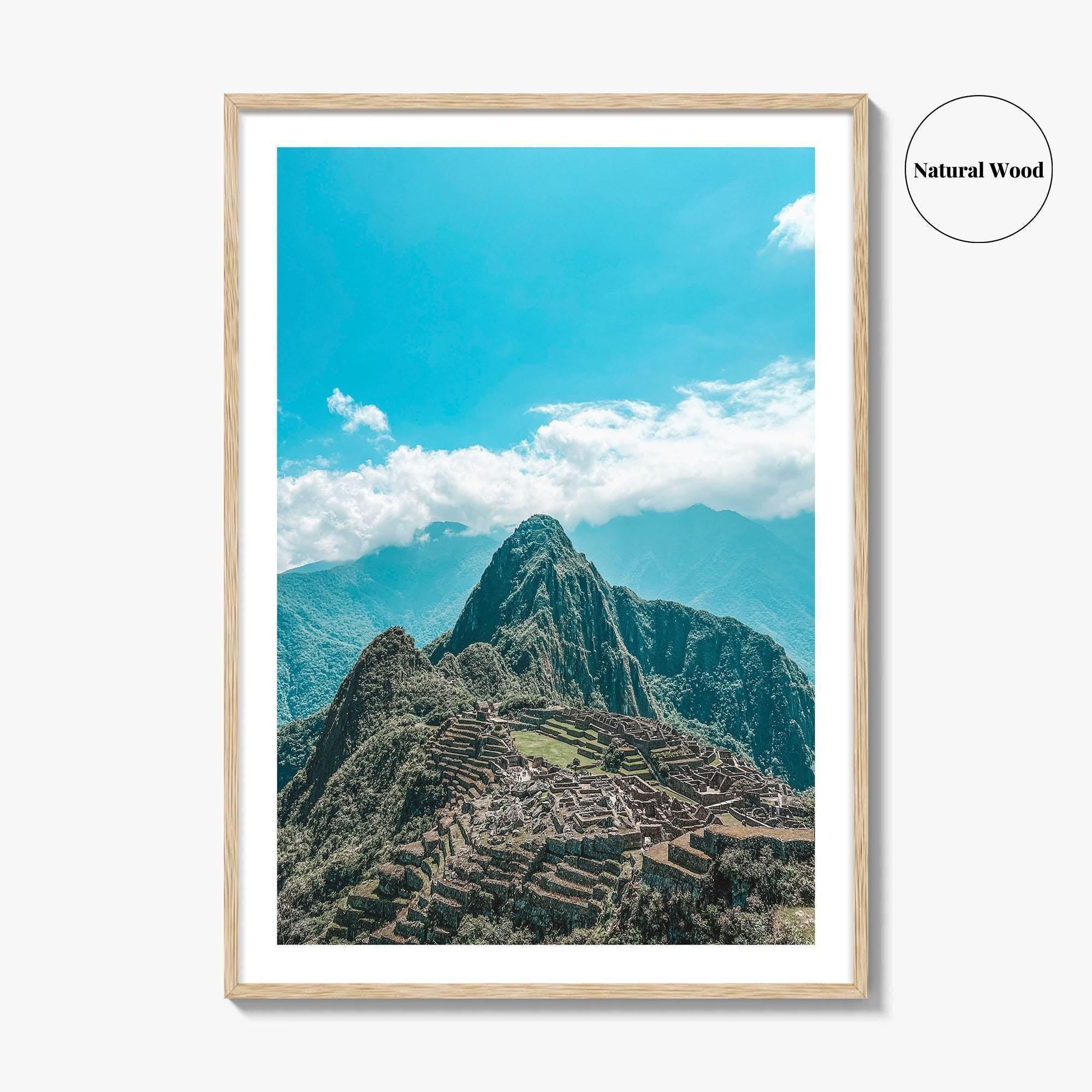 Machu Picchu Fine Art Photo Print, Peru, Cusco, Andes Mountains, Wall Decor, Poster