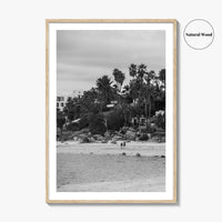 Los Barriles Black and White Fine Art Photo Print, Baja California Sur Poster
