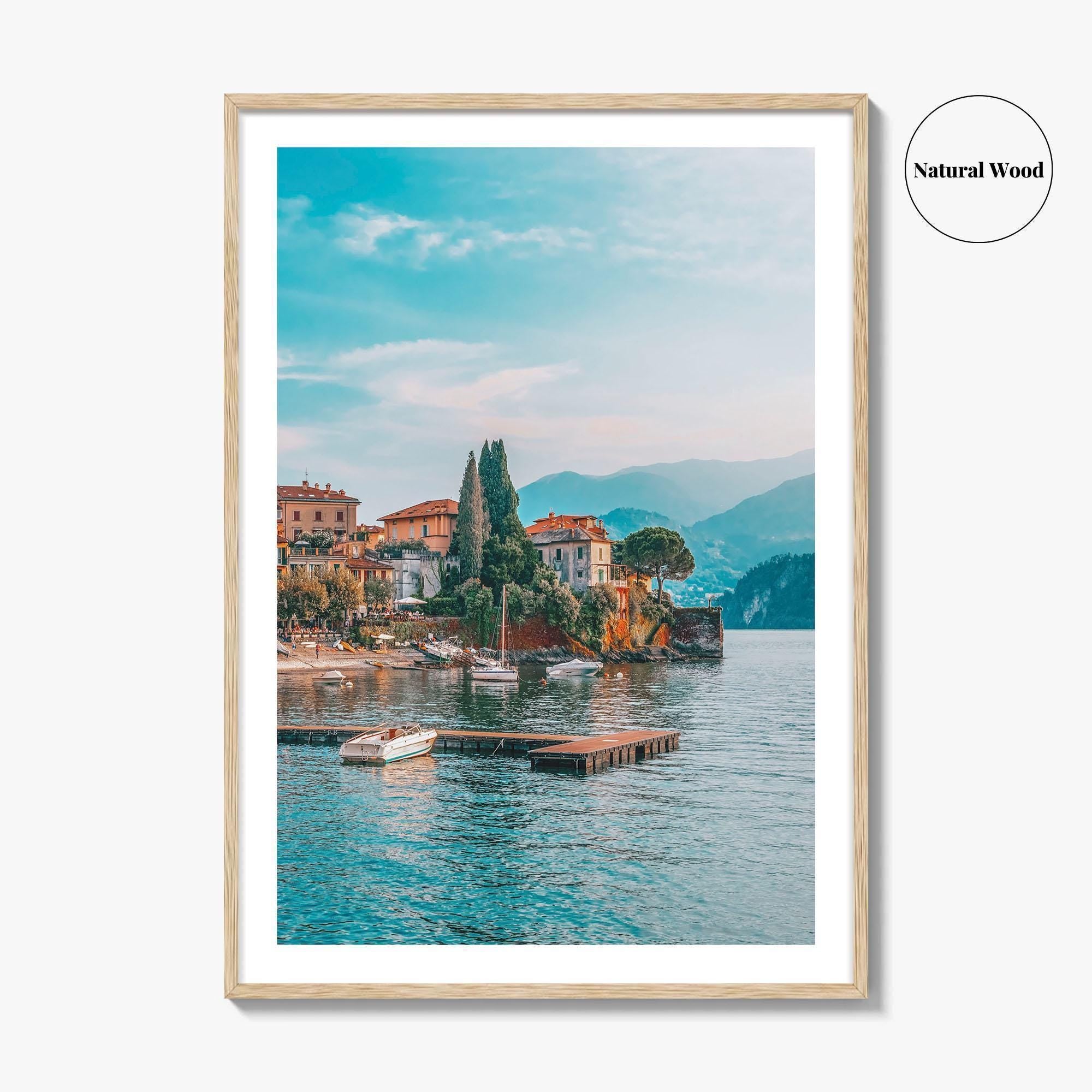 Lake Como Fine Art Photo Print, Varenna Italy, Lombardy Wall Poster