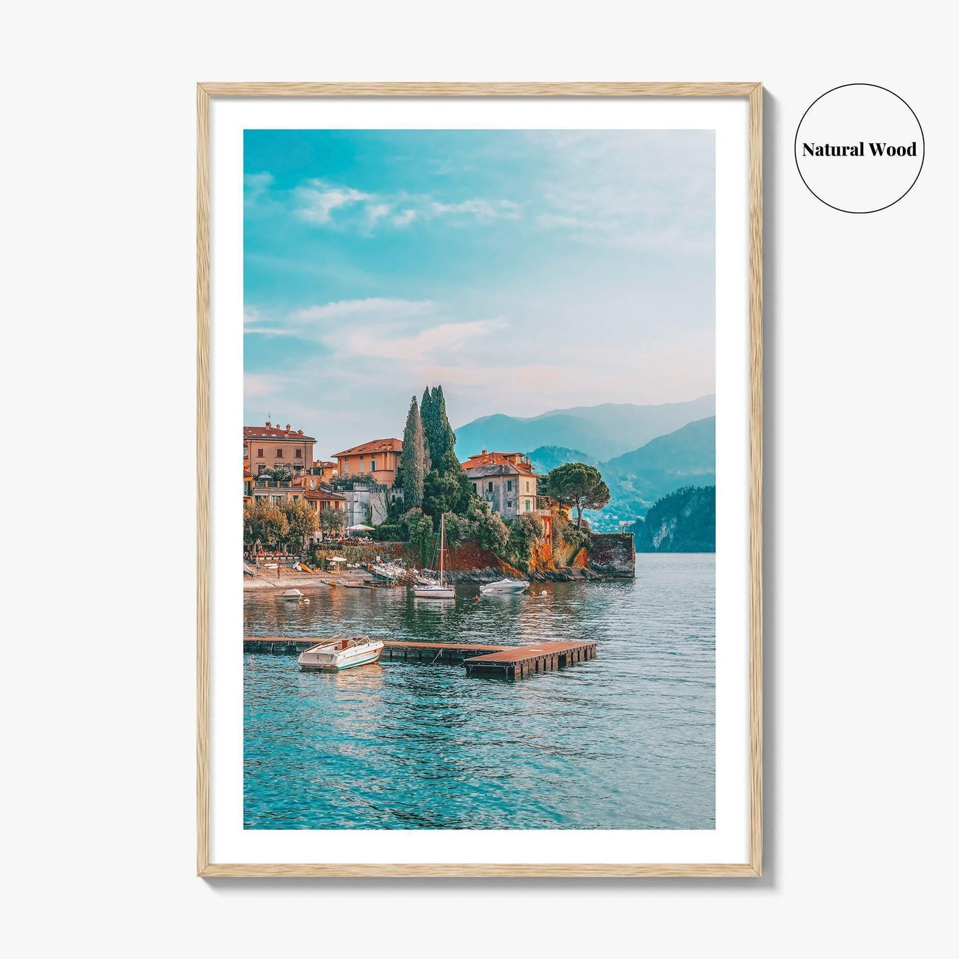 Lake Como Fine Art Photo Print, Varenna Italy, Lombardy Wall Poster