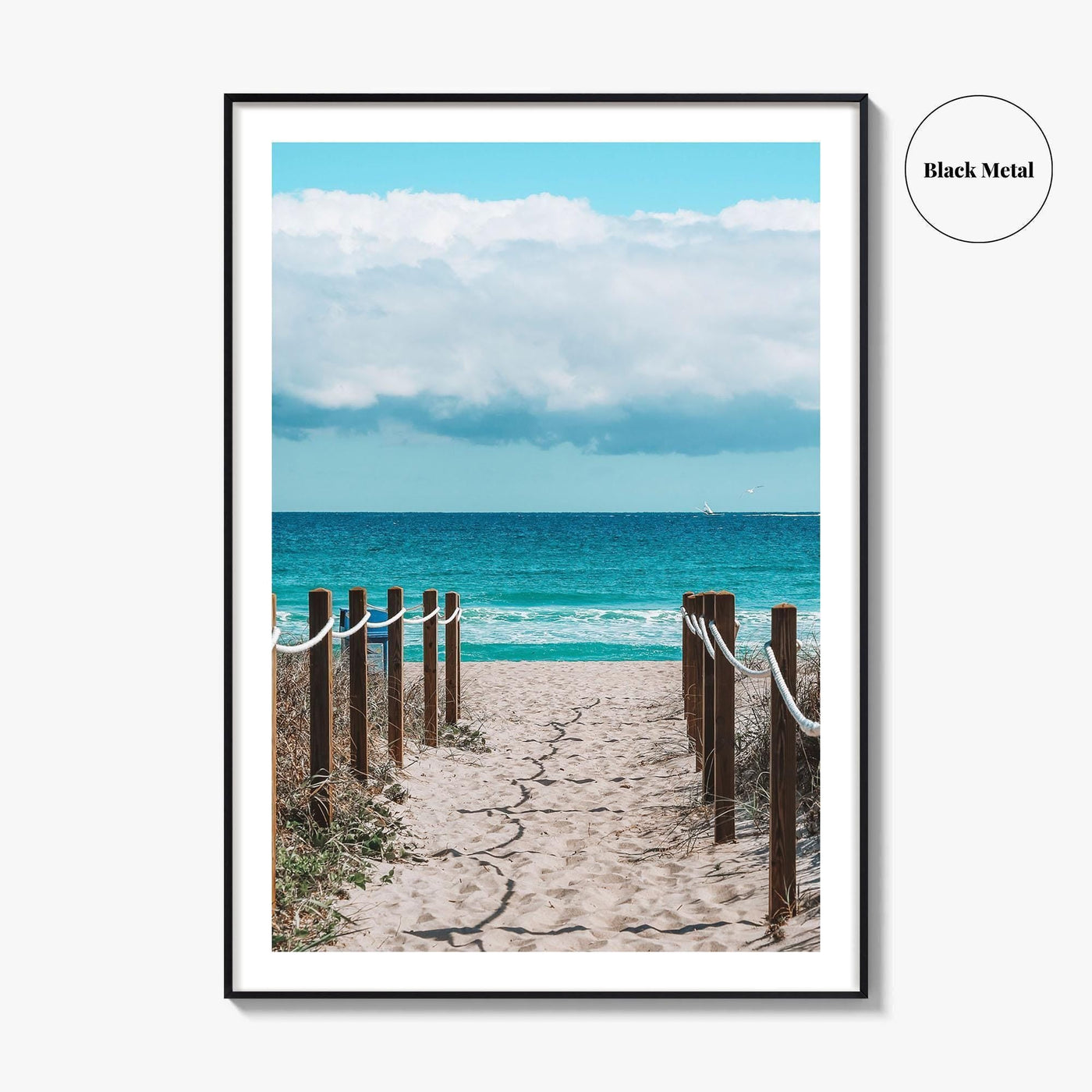 Delray Beach Fine Art Photo Print, Florida Poster, USA Ocean Shore, Coastal