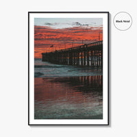 Ventura Fine Art Photo Print, Ventura Pier, California USA Wall Poster