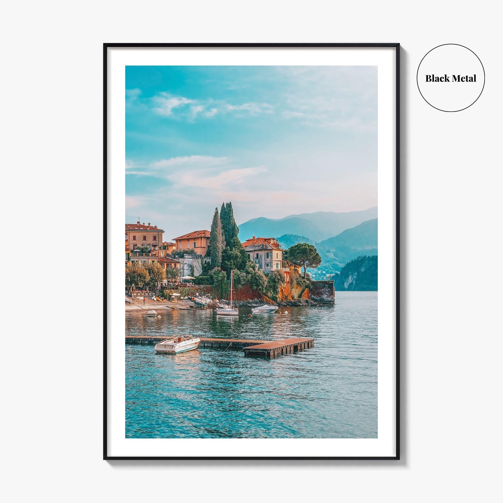 Lake Como Fine Art Photo Print, Varenna Italy, Lombardy Wall Poster
