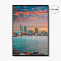 Tel Aviv Skyline Fine Art Photo Print, Israel Wall Decor, Travel Poster