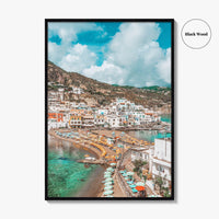 Ischia Italy Fine Art Photo Print, Sant'Angelo Village, Campania Coastal Poster