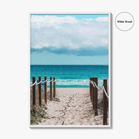 Delray Beach Fine Art Photo Print, Florida Poster, USA Ocean Shore, Coastal