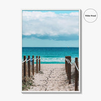 Delray Beach Fine Art Photo Print, Florida Poster, USA Ocean Shore, Coastal