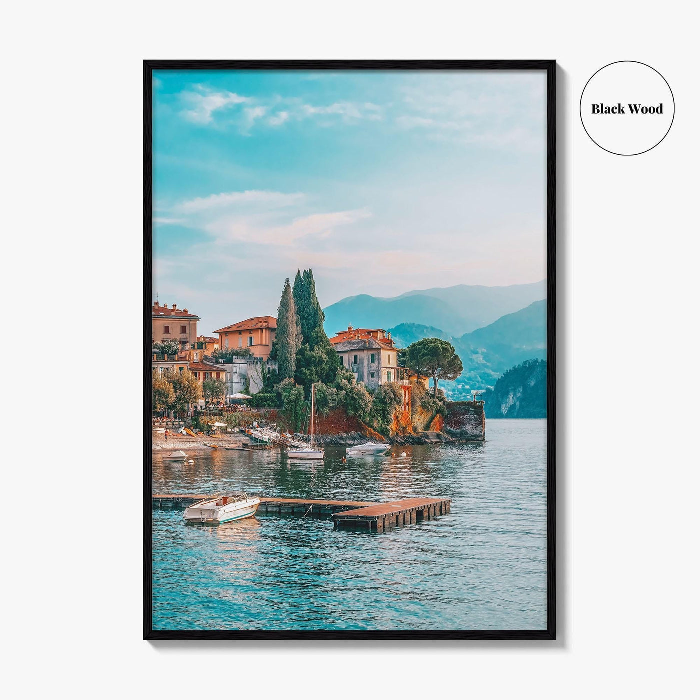 Lake Como Fine Art Photo Print, Varenna Italy, Lombardy Wall Poster