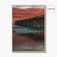 Ventura Fine Art Photo Print, Ventura Pier, California USA Wall Poster