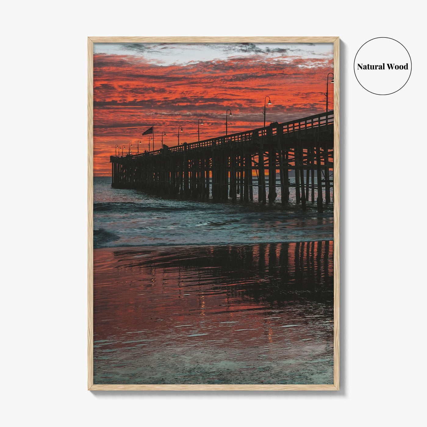 Ventura Fine Art Photo Print, Ventura Pier, California USA Wall Poster