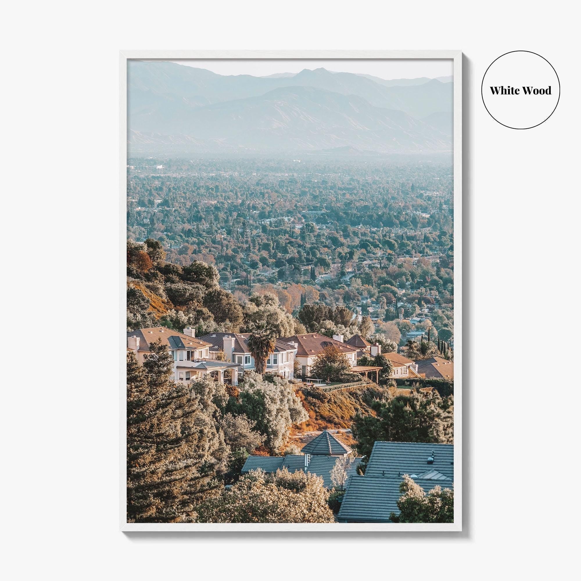 San Fernando Valley Fine Art Photo Print, West Hills Los Angeles California Poster