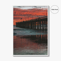 Ventura Fine Art Photo Print, Ventura Pier, California USA Wall Poster