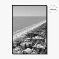 Hilton Head Island Black and White Fine Art Photo Print, Coligny South Carolina Poster