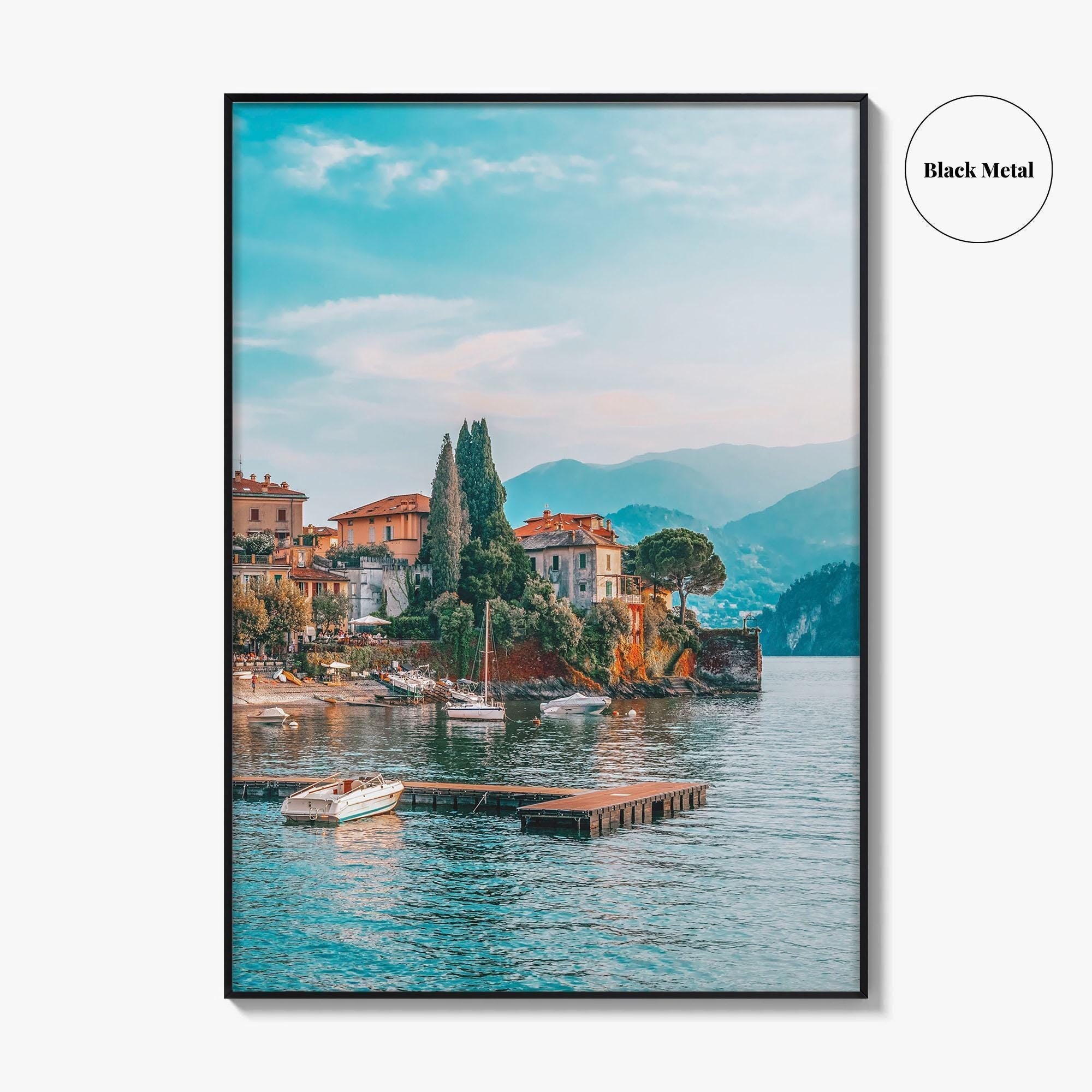 Lake Como Fine Art Photo Print, Varenna Italy, Lombardy Wall Poster