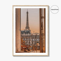 Paris Fine Art Photo Print, Eiffel Tower, France Wall Decor Poster