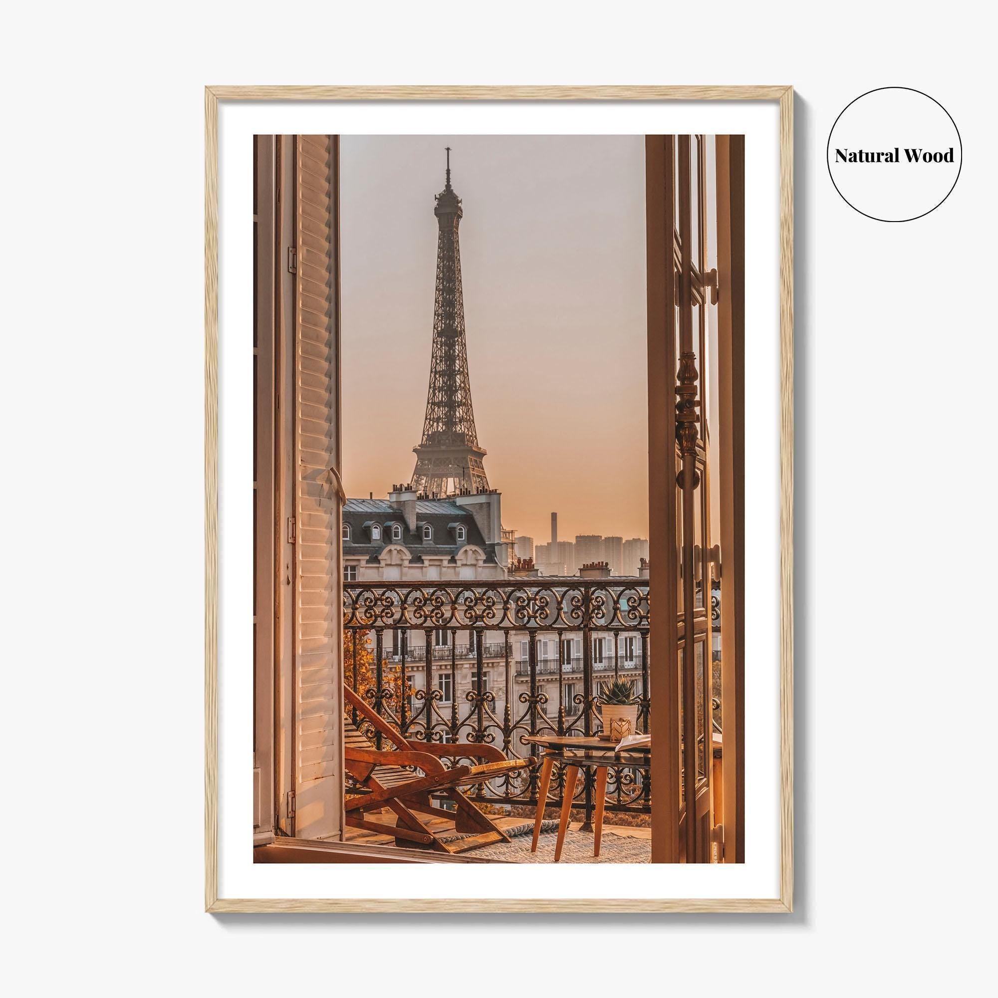 Paris Fine Art Photo Print, Eiffel Tower, France Wall Decor Poster