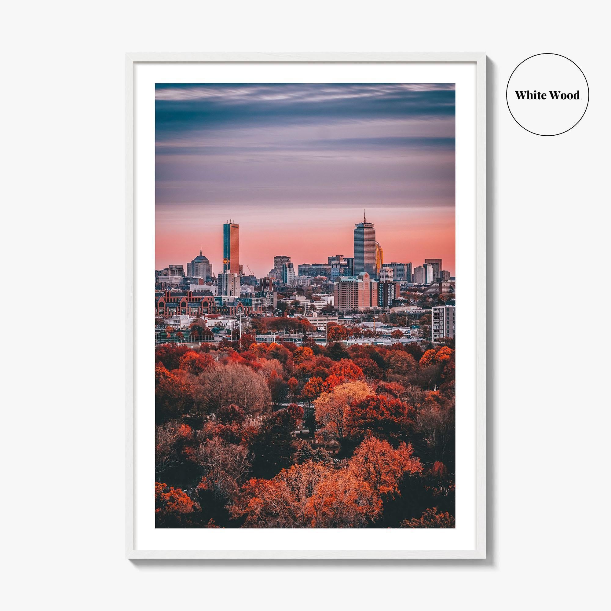 Boston Fine Art Photo Print, Massachusetts USA, Wall Decor, Poster