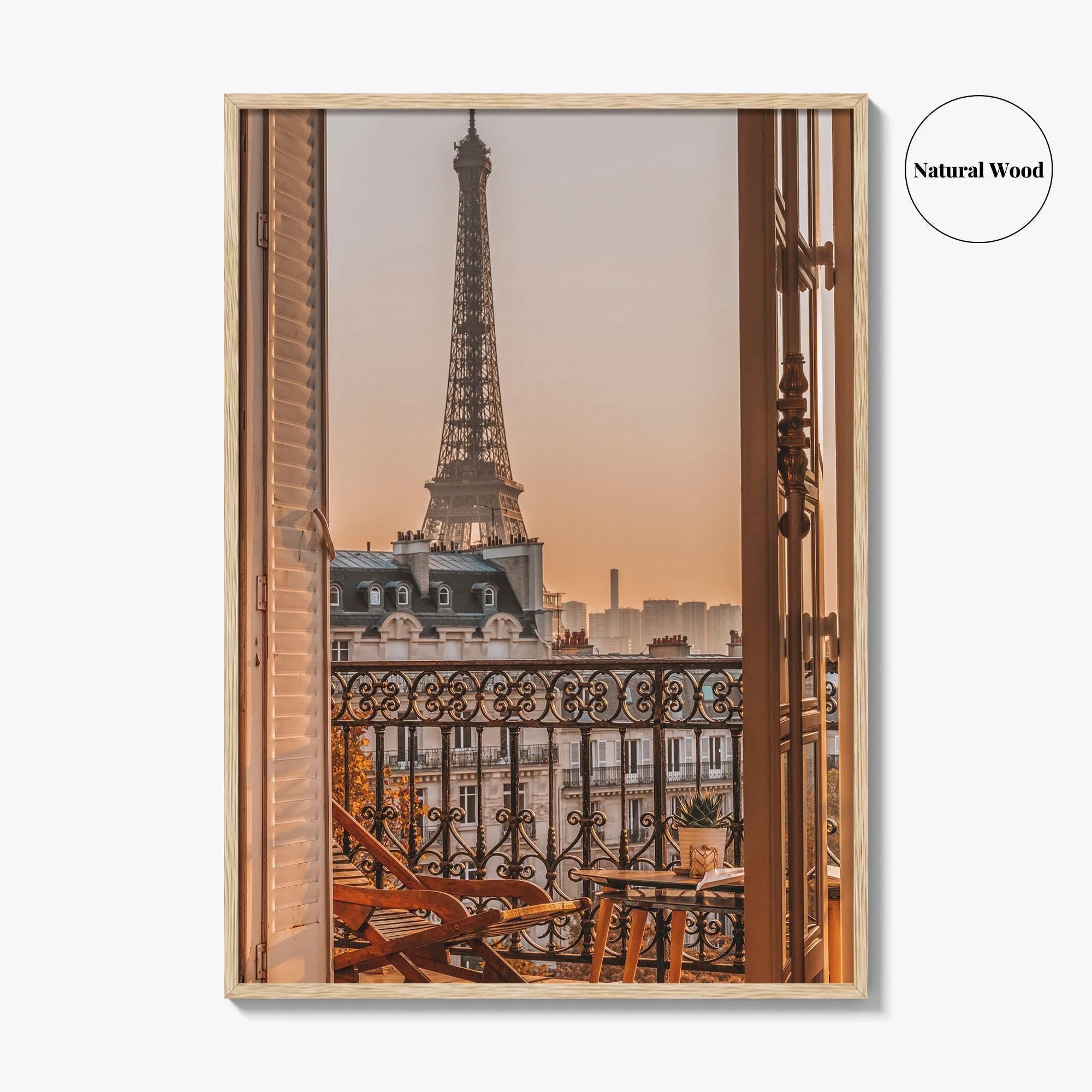 Paris Fine Art Photo Print, Eiffel Tower, France Wall Decor Poster