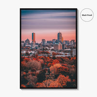 Boston Fine Art Photo Print, Massachusetts USA, Wall Decor, Poster