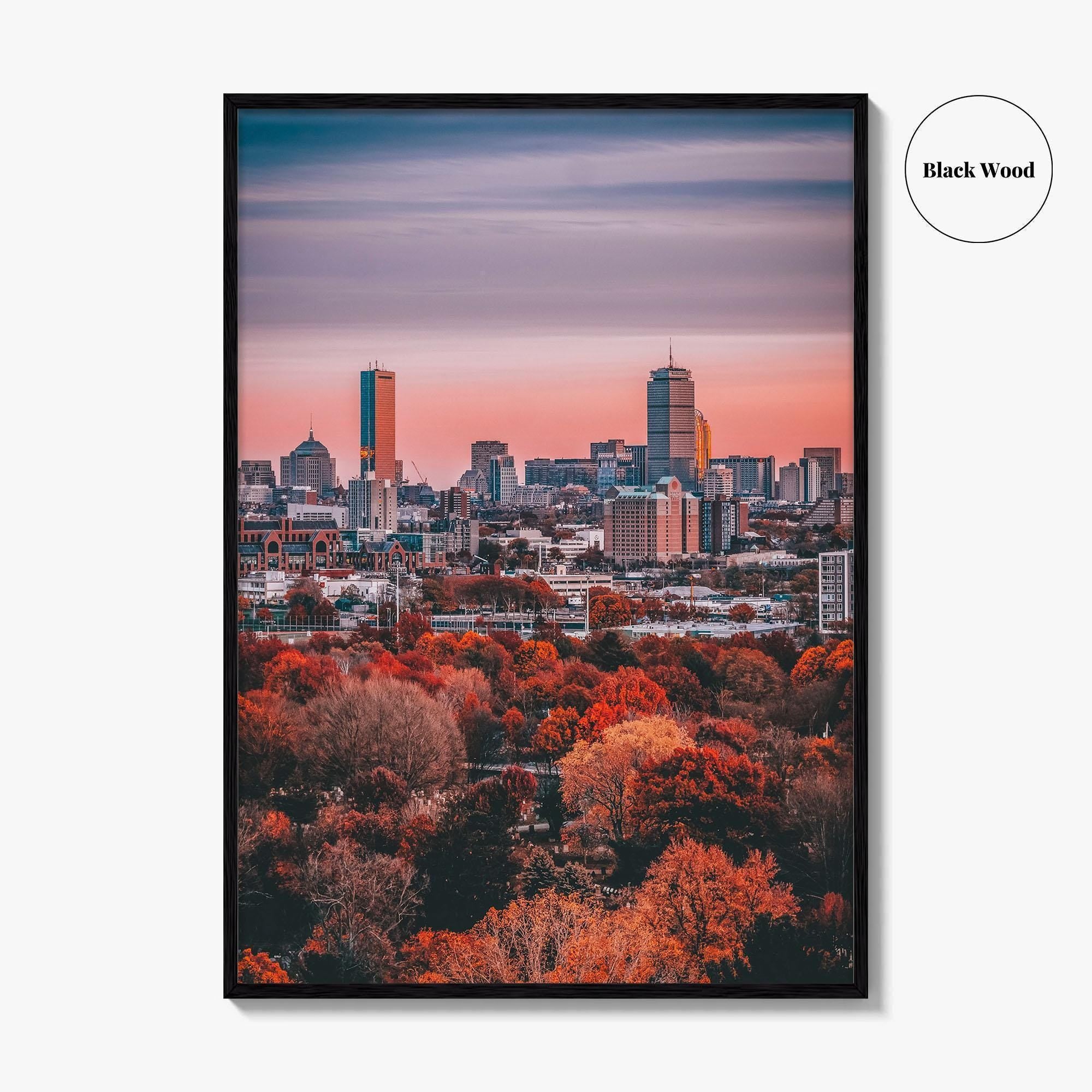 Boston Fine Art Photo Print, Massachusetts USA, Wall Decor, Poster
