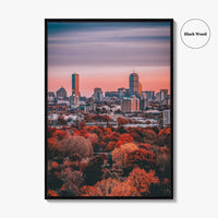 Boston Fine Art Photo Print, Massachusetts USA, Wall Decor, Poster