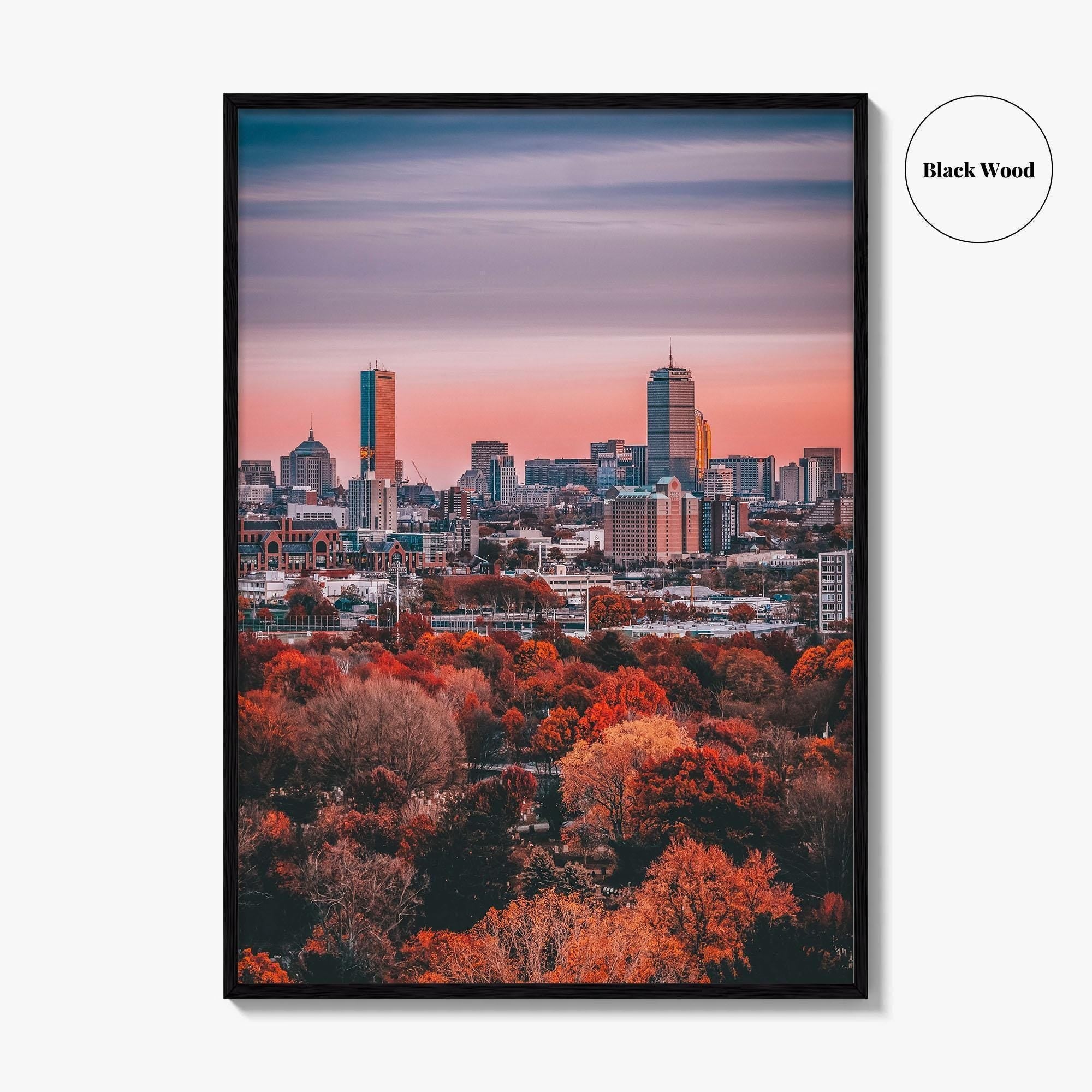 Boston Fine Art Photo Print, Massachusetts USA, Wall Decor, Poster