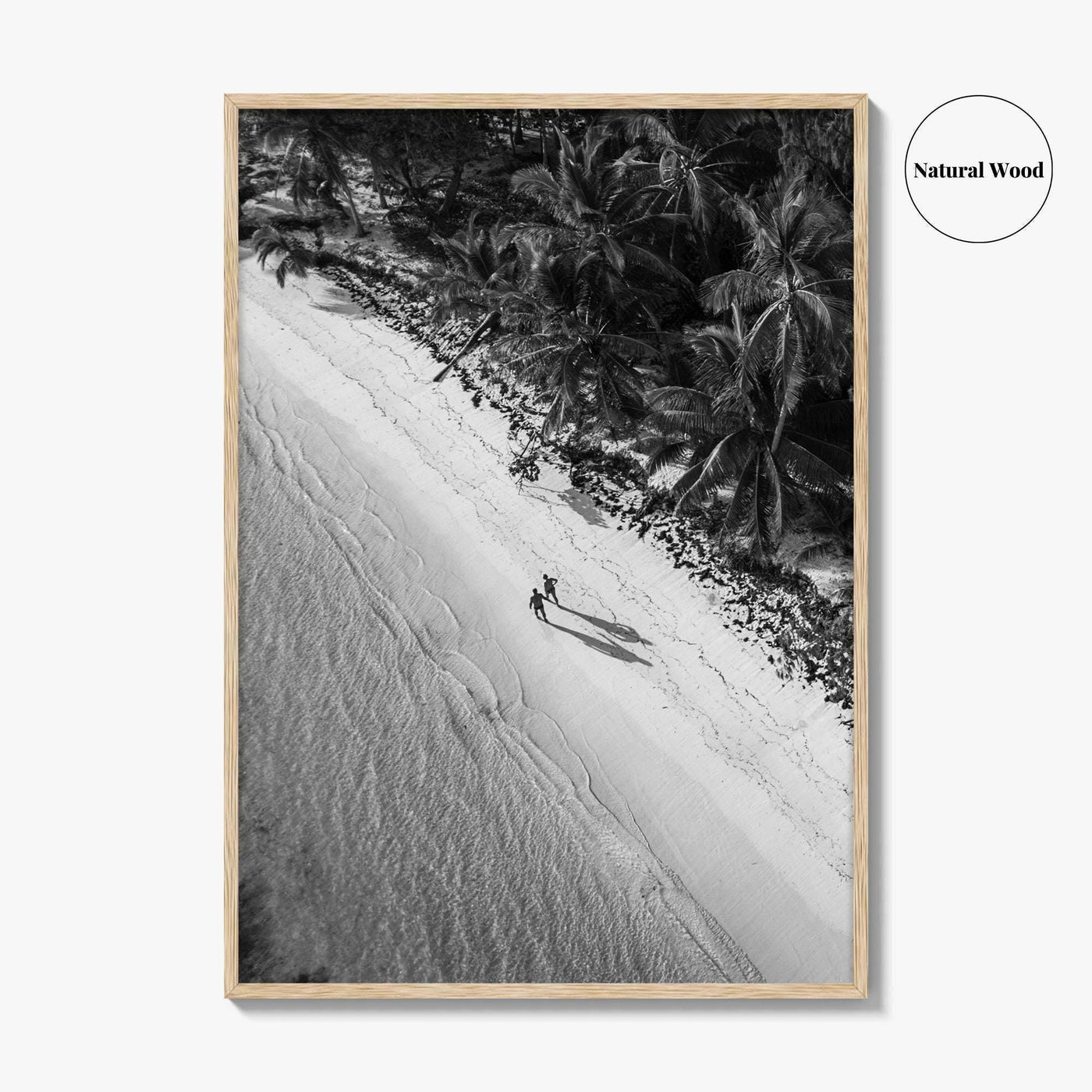 Dominican Republic Black and White Fine Art Photo Print, Caribbean Beach Poster