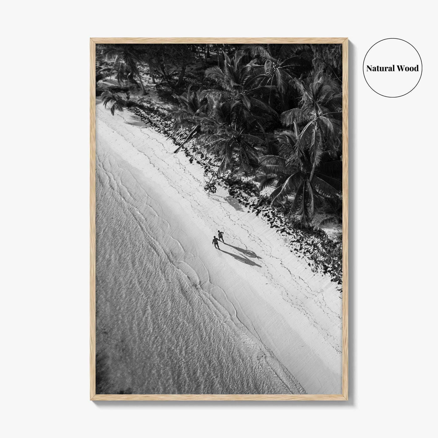 Dominican Republic Black and White Fine Art Photo Print, Caribbean Beach Poster