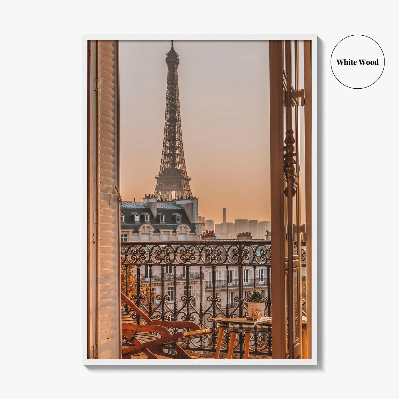 Paris Fine Art Photo Print, Eiffel Tower, France Wall Decor Poster