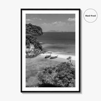 Ko Phak Bia Black and White Fine Art Photo Print, Andaman Sea, Krabi, Thailand