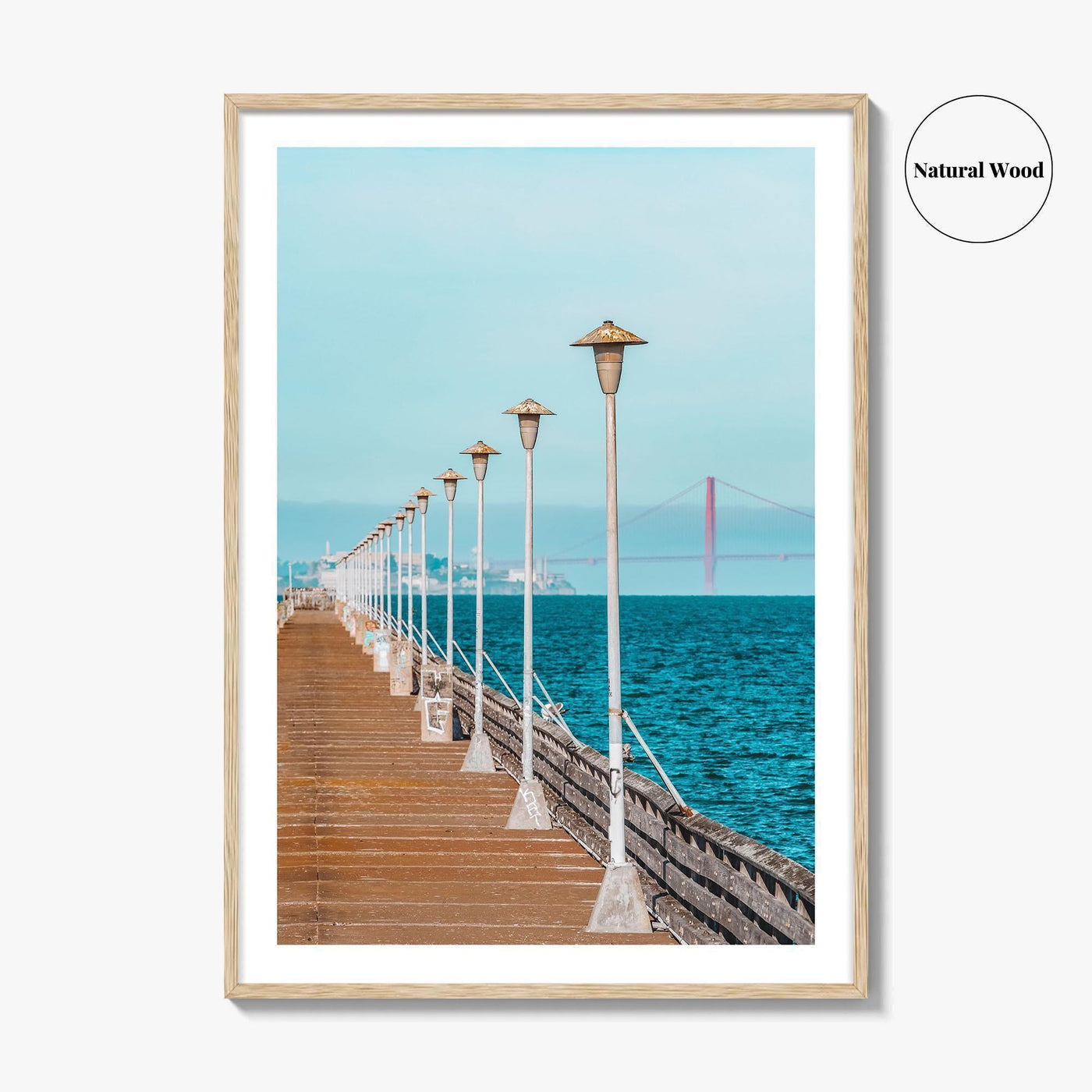 Berkeley Fine Art Photo Print, San Francisco Bay, California USA Wall Poster