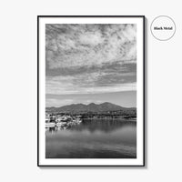 Lake Mission Viejo Black and White Fine Art Photo Print, Orange County California