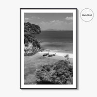 Ko Phak Bia Black and White Fine Art Photo Print, Andaman Sea, Krabi, Thailand