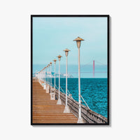 Berkeley Fine Art Photo Print, San Francisco Bay, California USA Wall Poster