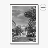 Gainesville Black and White Fine Art Photo Print, FL USA, Wall Poster