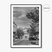 Gainesville Black and White Fine Art Photo Print, FL USA, Wall Poster